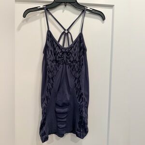 Zella Gray Textured Activewear/fitness